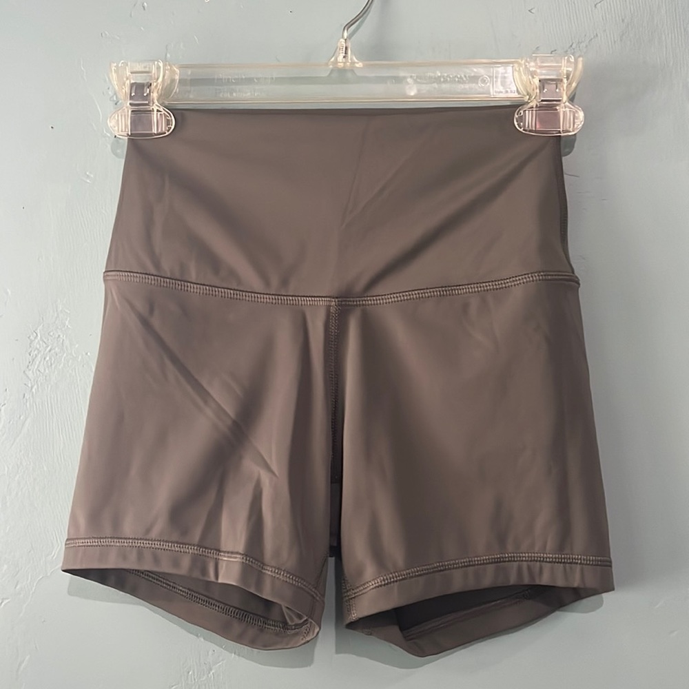 Latex athletic shorts